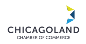 Logo that reads CHICAGOLAND Chamber of Commerce